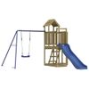 Parque Infantil | Área De Juegos De Exterior Madera De Pino Impregnada Cfw782954