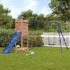 Parque Infantil | Área De Juegos De Exterior Madera Maciza Douglas Cfw783097