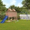 Parque Infantil | Área De Juegos De Exterior Madera Maciza Douglas Cfw783145