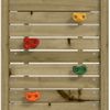 Parque Infantil | Área De Juegos De Madera Pino Impregnada 53x46,5x169 Cm Cfw783281