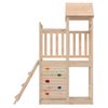 Parque Infantil | Área De Juegos Exterior Madera Maciza Pino 52,5x110,5x214 Cm Cfw783284