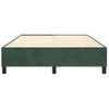 Cama Doble | Cama Para Adultos | Estructura De Cama De Terciopelo Verde 140x200 Cm Cfw1777938