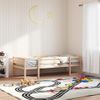 Cama Individual | Estructura De Cama Para Niños Madera Maciza De Pino 75x190 Cm Cfw8918640