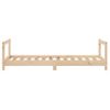 Cama Individual | Estructura De Cama Para Niños Madera Maciza De Pino 80x160 Cm Cfw1572449