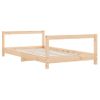 Cama Individual | Estructura De Cama Para Niños Madera Maciza De Pino 80x160 Cm Cfw1572449