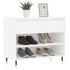 Zapatero | Mueble Zapato Moderno | Armario Zapatero Madera Contrachapada Blanco 70x36x60 Cm Cfw3445181