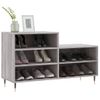 Zapatero | Mueble Zapato Moderno | Armario Zapatero Madera Contrachapada Gris Sonoma 102x36x60 Cm Cfw2445585