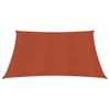 Toldo De Vela | Vela Parasol | Toldo Vela De Sombra Cuadrado Hdpe Terracota 160 G/m² 4,5x4,5 M Cfw3244633