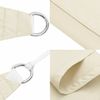 Toldo De Vela | Vela Parasol | Toldo Vela De Sombra Cuadrado Tela Oxford Color Crema 2,5x2,5 M Cfw1632838