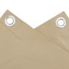 Toldo Para Balcón | Sombra Para Balcón Tela Oxford Beige 90x500 Cm Cfw6331417