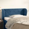 Cabecero Cama | Panel De Cabecera De Terciopelo Azul Oscuro 83x23x78/88 Cm Cfw9874360