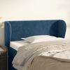 Cabecero Cama | Panel De Cabecera De Terciopelo Azul Oscuro 83x23x78/88 Cm Cfw9697692