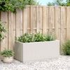 Jardinera | Macetero Pp Blanco 80x36x35 Cm Cfw7367913