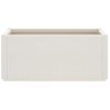 Jardinera | Macetero Pp Blanco 80x36x35 Cm Cfw7367913