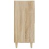 Aparador | Aparador De Comedor | Armario De Cocina De Madera De Ingeniería Roble Sonoma 90x34x80 Cm Cfw6879667