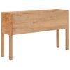 Aparador | Aparador De Comedor | Armario De Cocina De Madera Maciza De Teca 125x30x75 Cm Cfw7405023