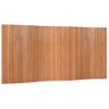 Biombo Divisor | Separador De Ambientes De Bambú Color Natural 165x400 Cm Cfw745084