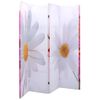 Biombo Divisor | Separador De Ambientes Plegable 200x170 Cm Flores Cfw745110