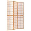 Biombo Divisor Plegable Con 3 Paneles | Separador De Ambientes Estilo Japonés 120x170 Cm Cfw745117