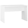 Juego De Tocador | Mesa Tocador | Tocador De Maquillaje Con Led Madera Contrachapada Blanco Cfw767339