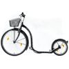 Patinete Bicicleta Kickbike C4 Con Cesta Negra Kickbike