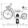 Patinete Bicicleta Kickbike C4 Con Cesta Blanca Kickbike