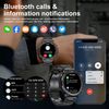 Reloj Inteligente 100 Modos Deportivos Linterna Brújula Smartwatch Grado Militar Reloj Inteligente Bluetooth Llamada