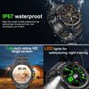 Reloj Inteligente 100 Modos Deportivos Linterna Brújula Smartwatch Grado Militar Reloj Inteligente Bluetooth Llamada