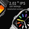 Reloj Inteligente Iwo Pro Tk23 Smartwatch Hombres Deportes Al Aire Libre 2,02 Pulgadas Pantalla Grande Hd Bluetooth Llamada Ip68 Reloj Inteligente Impermeable