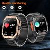 Reloj Inteligente Para Hombre, Monitor Militar Saludable, Voz Ai, Llamada Bluetooth, Fitness, Reloj Inteligente Deportivo Resistente Al Agua Para Android Ios