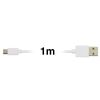 Cable Usb A Micro-usb 2.1a Inkax 1 Metro Blanco