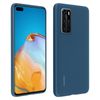 Carcasa Original Protectora Huawei P40 De Silicona Flexible – Azul