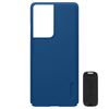 Carcasa Samsung S21 Ultra Soporte Vídeo Super Frosted Shield Nillkin - Azul