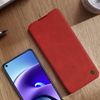 Funda Xiaomi Redmi Note 9t 5g De Piel Monedero Qin Nillkin – Rojo