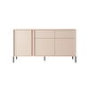 Cómoda Dast 3d2s Led 154x40x82 Beige