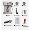 Cafetera Espresso Semiautomática 19bar Hibrew H10a - Plata