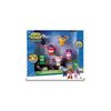 Super Wings Caja De 6 Figuras Transform-a-bot 5 Cm + Figuras De Pvc