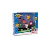 Super Wings Caja De 6 Figuras Transform-a-bot 5 Cm + Figuras De Pvc