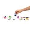 Super Wings Caja De 6 Figuras Transform-a-bot 5 Cm + Figuras De Pvc