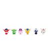 Super Wings Caja De 6 Figuras Transform-a-bot 5 Cm + Figuras De Pvc