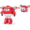 Super Wings - Supercharge Transforming Jett + Figura Super Mini Jett