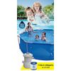 Piscina Tubular Montable Avenli. Capacidad 4383l. Medidas De 300cm Y 76cm, Con Depuradora.