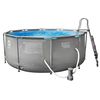 Piscina Tubular Avenli Round Steel Frame Pool 360cm X 122cm. Capacidad 10126l, Con Depuradora Y Más Accesorios