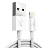 D8 Cable 2m Usb Carga+datos Certificado Mfi Blanco Compatible Con Iphone 14 13 12 11 X