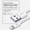 D8 Cable 2m Usb Carga+datos Certificado Mfi Blanco Compatible Con Iphone 14 13 12 11 X