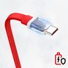 Cable Usb-c Oneplus 30w Carga Y Sincronización Diseño Plato 1m Realme Rojo