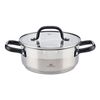 Cacerola 20x8.5cm 2l  C/tapa Acero Inoxidable, Inducción, Vita Infinity Chefs