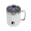 Taza De Acero Inoxidable Bergner Coffe & Tea Lovers Blanco 350 Ml