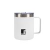 Taza De Acero Inoxidable Bergner Coffe & Tea Lovers Blanco 350 Ml