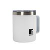 Taza De Acero Inoxidable Bergner Coffe & Tea Lovers Blanco 350 Ml